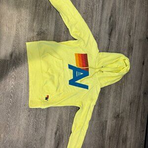 Aviator Nation Adult Small Neon Bright Yellow